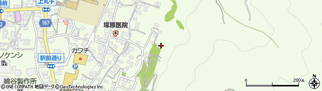 長野県上田市上丸子周辺の地図