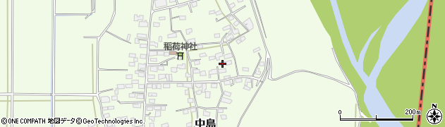栃木県小山市中島1107周辺の地図