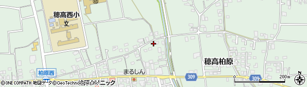 長野県安曇野市穂高柏原2797周辺の地図
