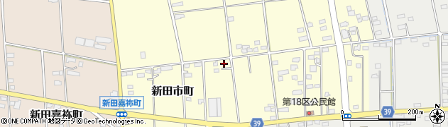 群馬県太田市新田市町70周辺の地図