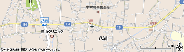 長野県小諸市八満417-1周辺の地図