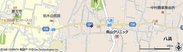 長野県小諸市八満44周辺の地図