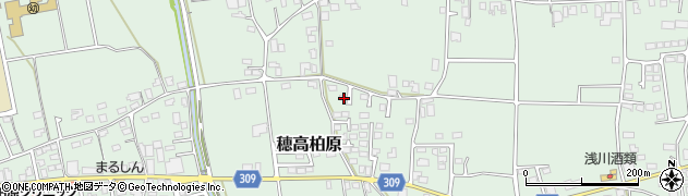 長野県安曇野市穂高柏原638周辺の地図