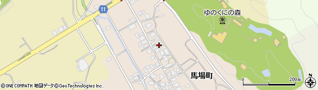 石川県小松市馬場町（ロ）周辺の地図