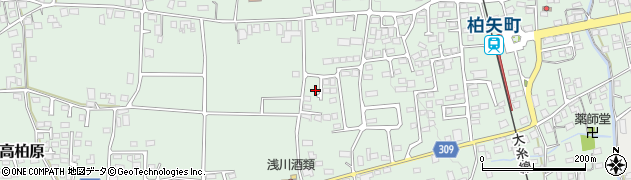 長野県安曇野市穂高柏原1132周辺の地図