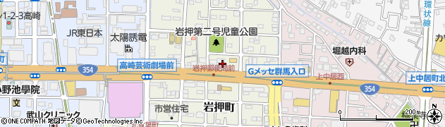 東和マイホームセンター　高崎周辺の地図