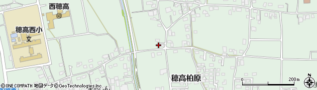 長野県安曇野市穂高柏原1260周辺の地図