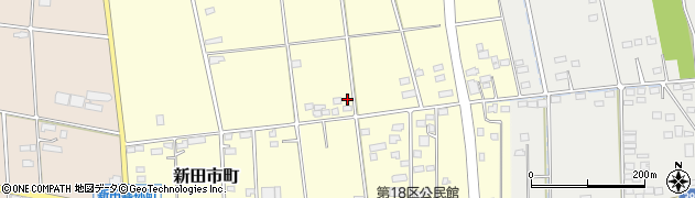 群馬県太田市新田市町143周辺の地図