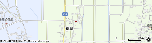 栃木県小山市福良周辺の地図