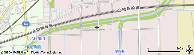 石川県加賀市弓波町周辺の地図