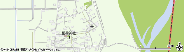 栃木県小山市中島1088周辺の地図
