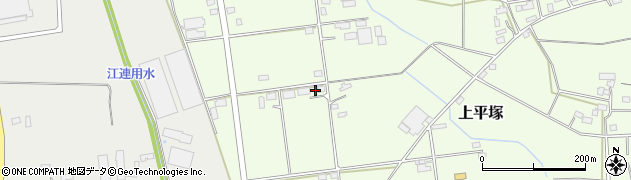 茨城県筑西市上平塚763周辺の地図