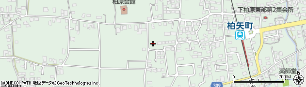 長野県安曇野市穂高柏原1134周辺の地図