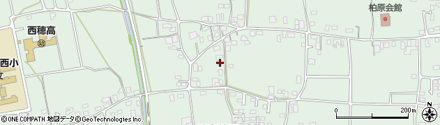 長野県安曇野市穂高柏原1235周辺の地図