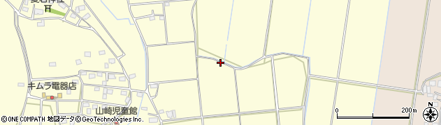 茨城県筑西市山崎周辺の地図