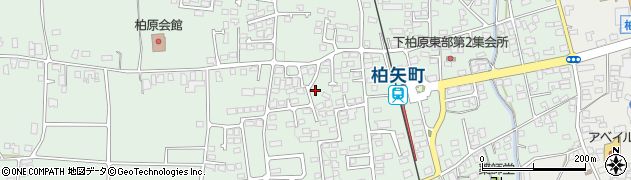 長野県安曇野市穂高柏原1054周辺の地図