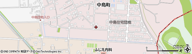 群馬県高崎市中島町59周辺の地図