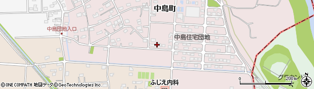 群馬県高崎市中島町60周辺の地図