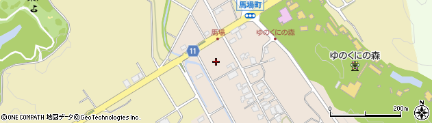 石川県小松市馬場町わ周辺の地図