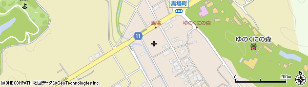 石川県小松市馬場町（わ）周辺の地図