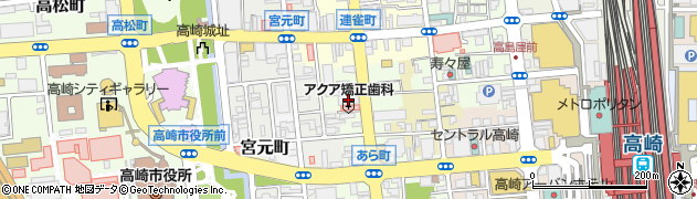 六甲バター株式会社　関東北営業所周辺の地図