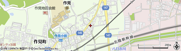 石川県加賀市作見町ロ103周辺の地図