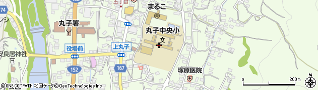 上田市立丸子中央小学校周辺の地図
