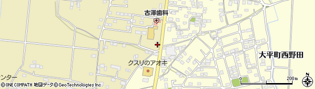 栃木県栃木市大平町新879周辺の地図