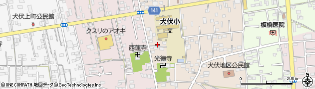 栃木県佐野市犬伏下町1970周辺の地図