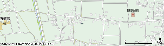 長野県安曇野市穂高柏原1216周辺の地図