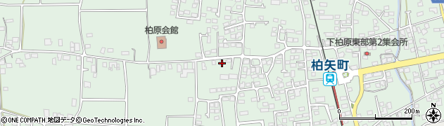 長野県安曇野市穂高柏原1140周辺の地図