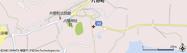 石川県加賀市片野町（イ）周辺の地図