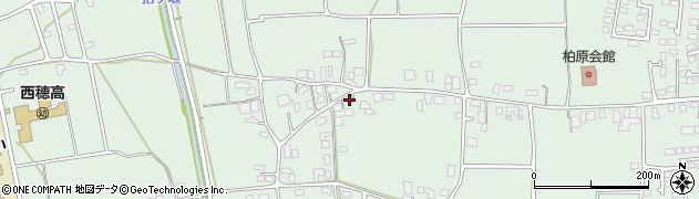長野県安曇野市穂高柏原1232周辺の地図