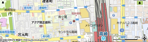 群馬県高崎市通町29周辺の地図
