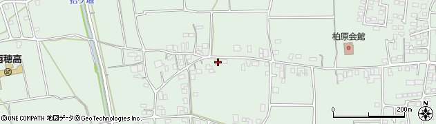 長野県安曇野市穂高柏原1215周辺の地図