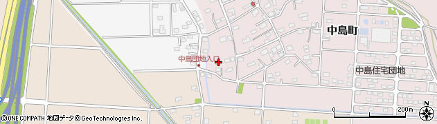 群馬県高崎市中島町11周辺の地図
