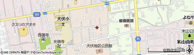 栃木県佐野市犬伏下町1805周辺の地図