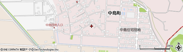 群馬県高崎市中島町603周辺の地図