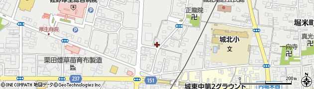 佐野堀米西郵便局 ＡＴＭ周辺の地図
