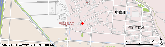 群馬県高崎市中島町7周辺の地図