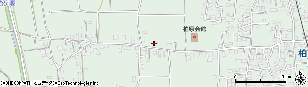 長野県安曇野市穂高柏原1424周辺の地図