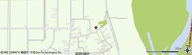 栃木県小山市中島733周辺の地図