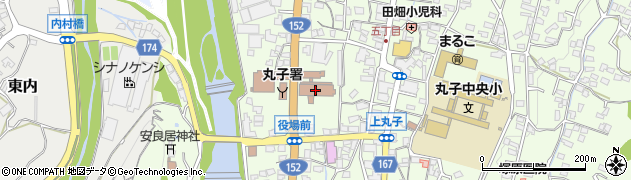 丸子観光協会周辺の地図