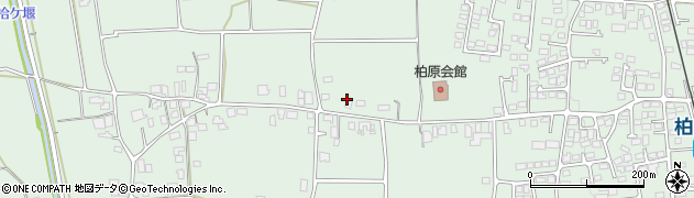 長野県安曇野市穂高柏原1425周辺の地図