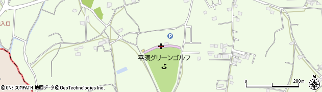 平須グリーンゴルフ周辺の地図