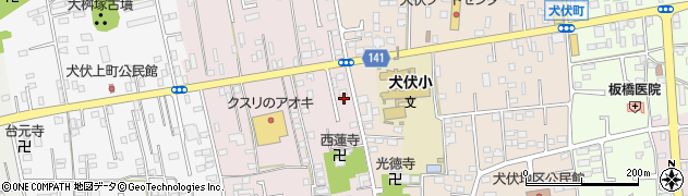 栃木県佐野市犬伏中町1951周辺の地図