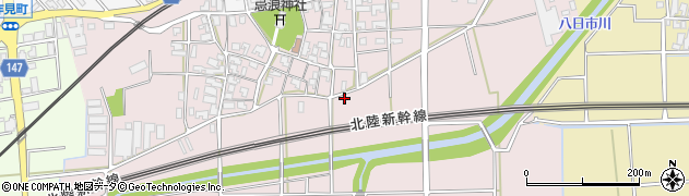 石川県加賀市弓波町（ニ）周辺の地図