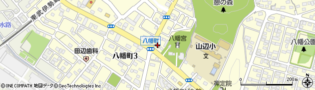 栃木県　警察本部足利警察署山辺駐在所周辺の地図