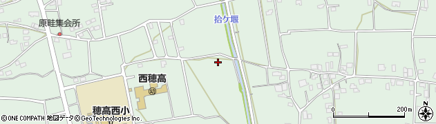 長野県安曇野市穂高柏原2483周辺の地図