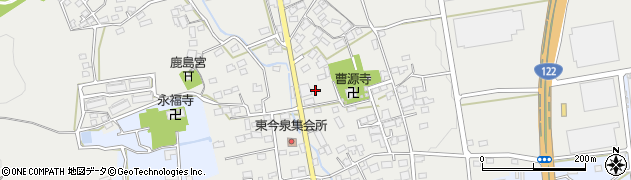 太田桐生線周辺の地図